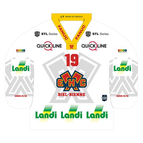 EHC Biel-Bienne Minitrikot Away 25/26 Replica